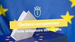 Le vote des 16-17 ans devient obligatoire pour les élections européennes.