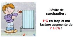 1 degré en moins