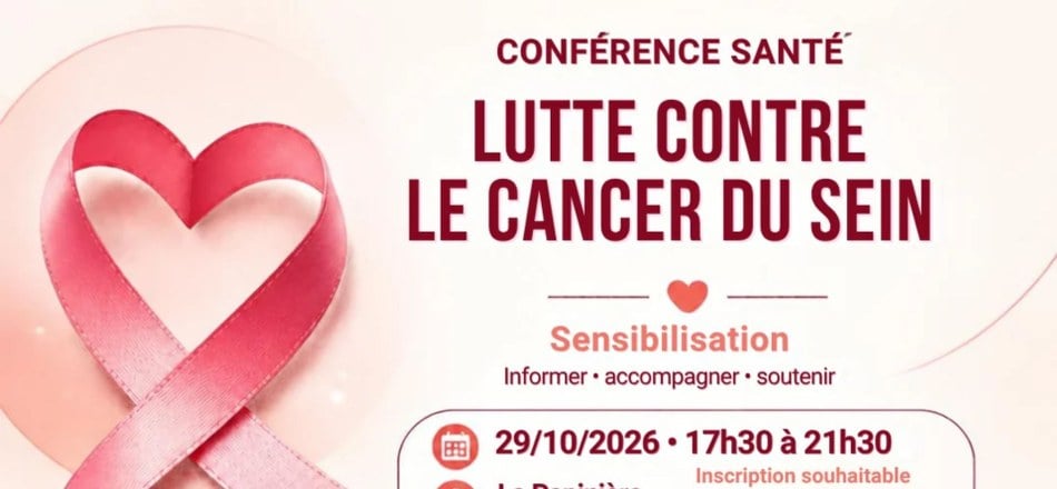 Conférence santé : lutte contre le cancer du sein
