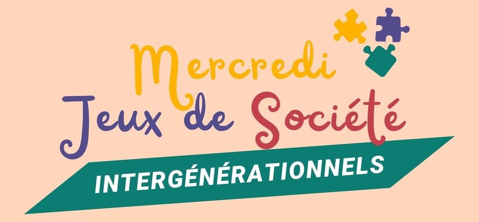 Mercredis Jeux de société Intergénérationnels - 18 novembre 2026