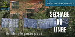 Séchage du linge